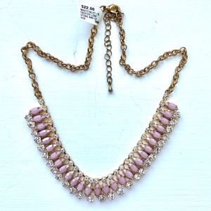 NEW Pink & Gold Necklace